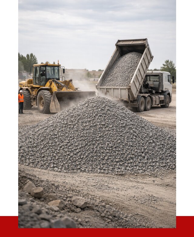 Купить щебень с доставкой в Мичуринске от 2589 руб. | ПРОНЕРУДМчр