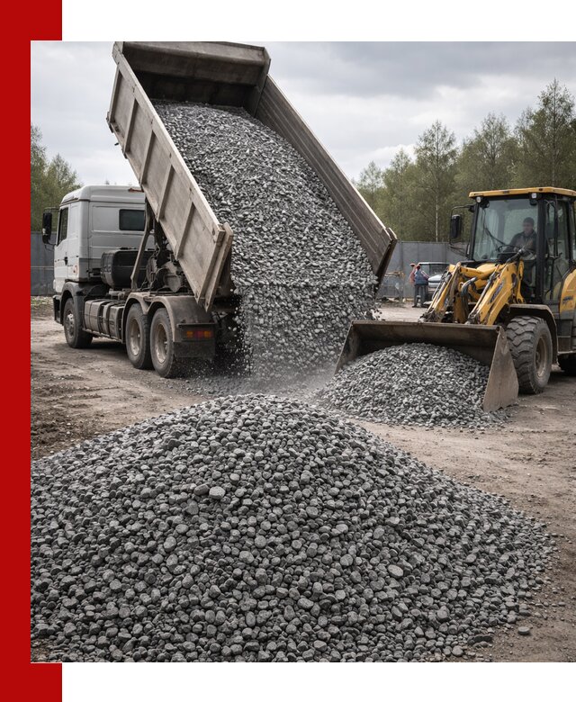 Доставка и продажа щебня гранитного в Мичуринске