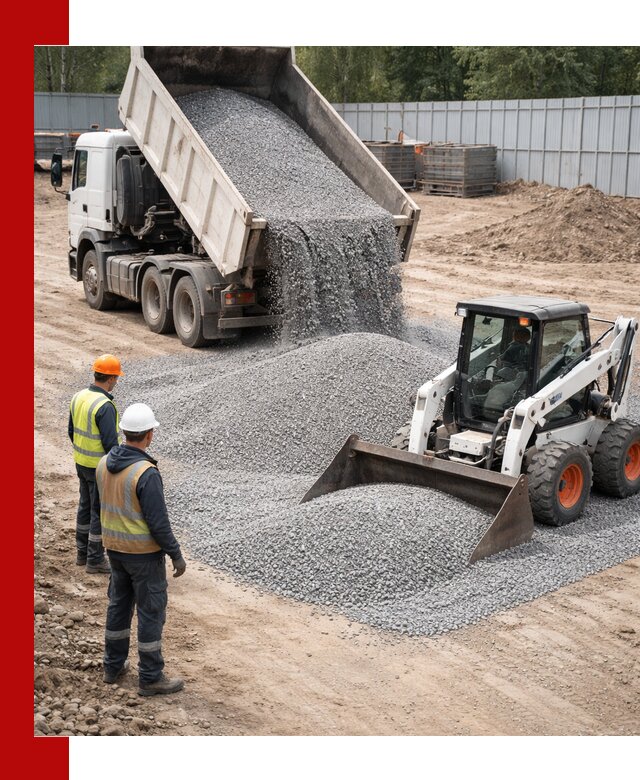 Доставка и продажа гранитного щебня фракции 0-5 в Мичуринске