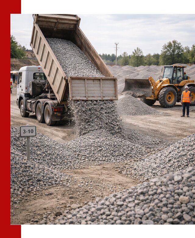 Гранитный щебень фракции 3–10: доставка и продажа в Мичуринске