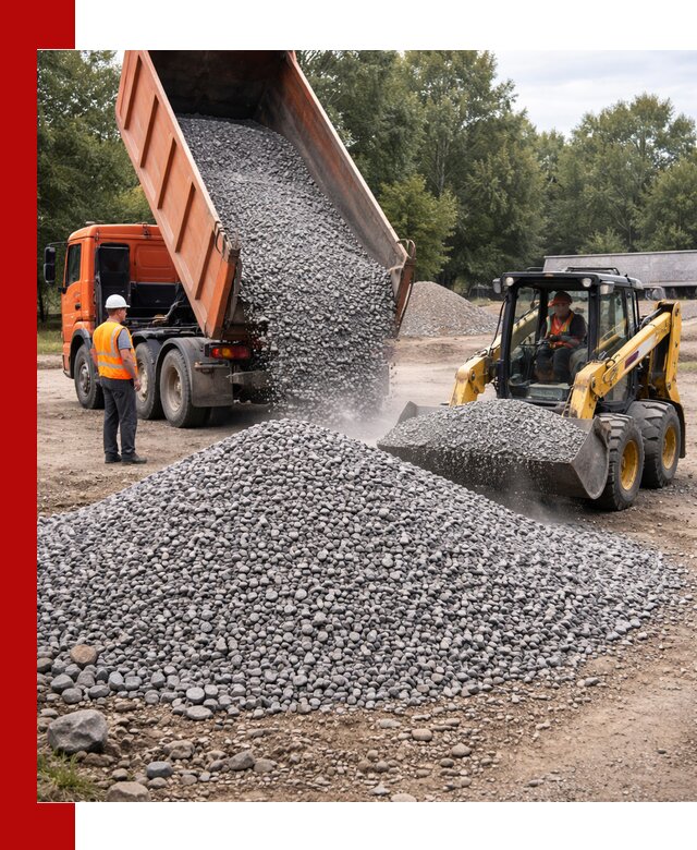 Купить гранитный щебень фракции 5–10 в Мичуринске с доставкой