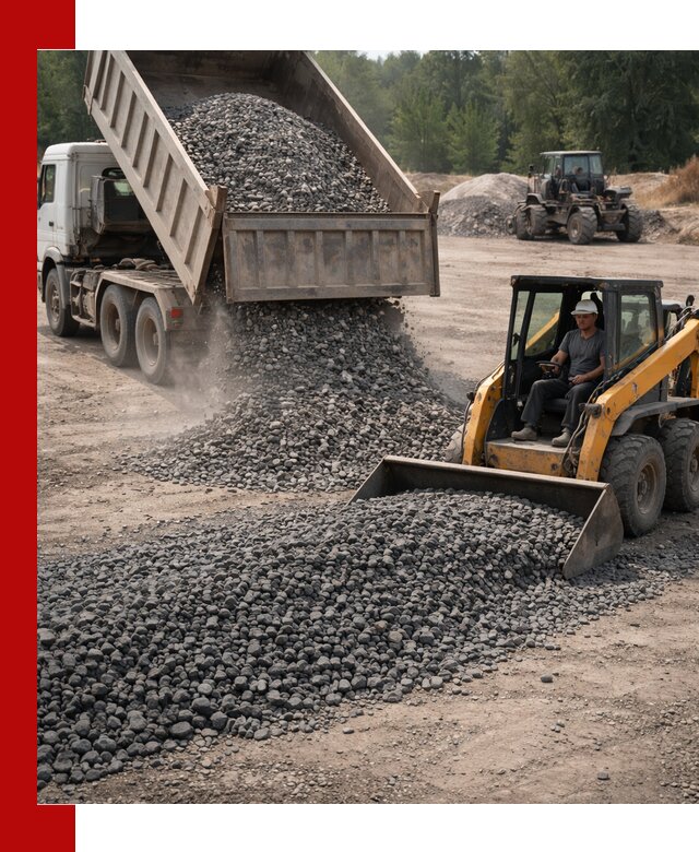 Гранитный щебень фракция 40-70 с доставкой в Мичуринске