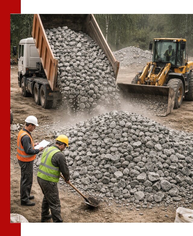 Гранитный щебень фракция 70-150 доставка в Мичуринске