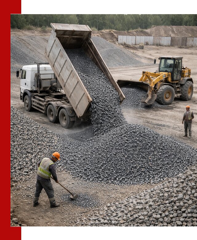 Щебень габбро-диабаз фр. 5-20 с доставкой в Мичуринске