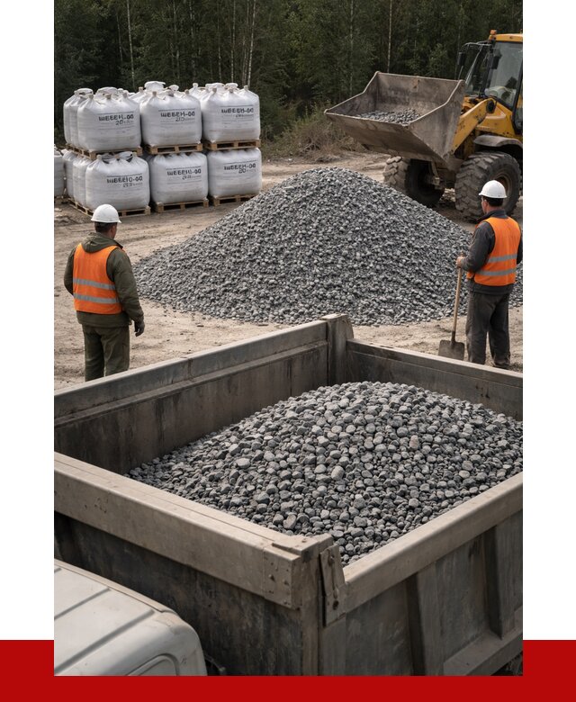 Щебень габбро диабаз 20-40 в Мичуринске от 3520 руб. | ПРОНЕРУДМчр