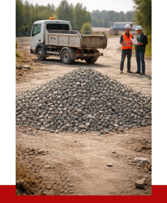 Гравийный щебень фракция 20-40 в Мичуринске от 1242 р. | ПРОНЕРУДМчр