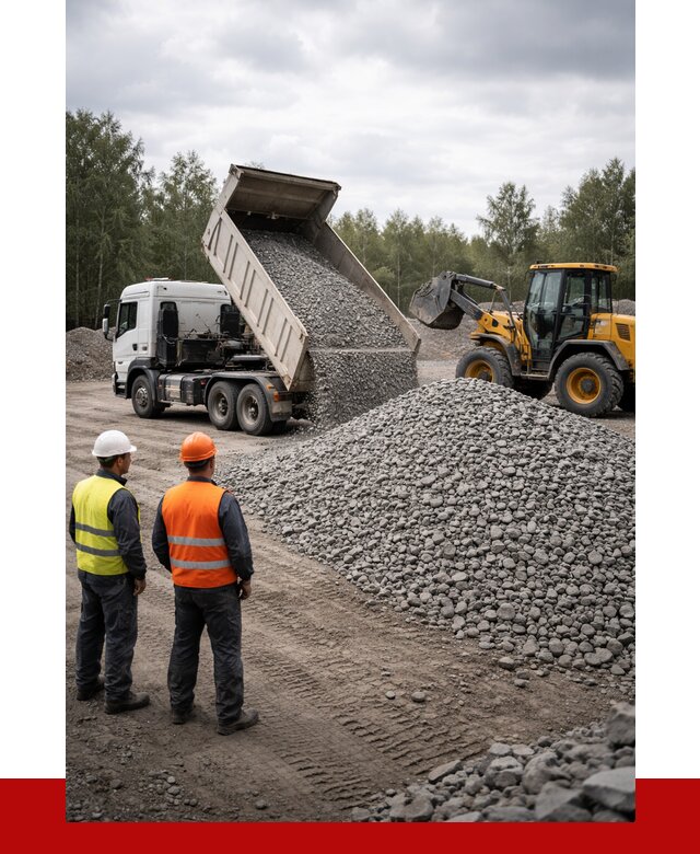 Гравийный щебень фракция 40-70 в Мичуринске от 9836р | ПРОНЕРУДМчр