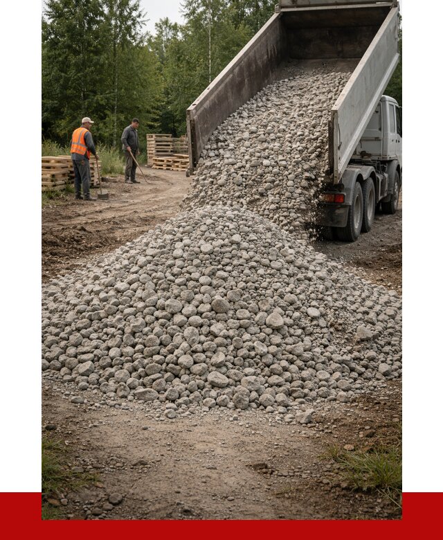 гравийный щебень фракция 70-120 в Мичуринске от 2537 р. ПРОНЕРУДМчр