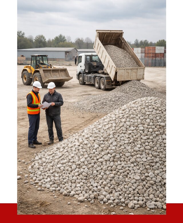 Известняковый щебень в Мичуринске от 1450 р. доставка | ПРОНЕРУДМчр