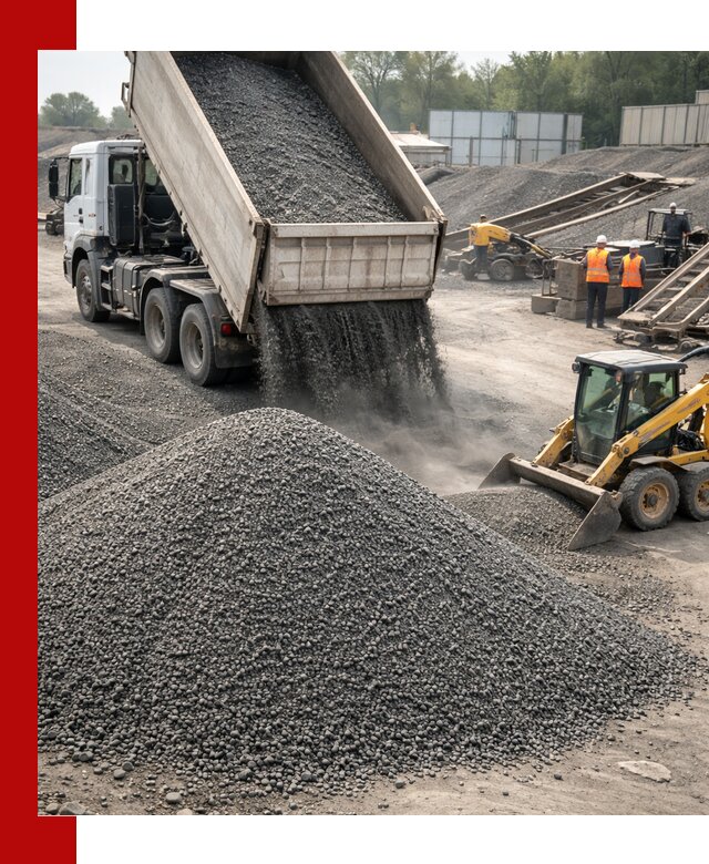 Вторичный щебень фракция 0–5 с доставкой в Мичуринске