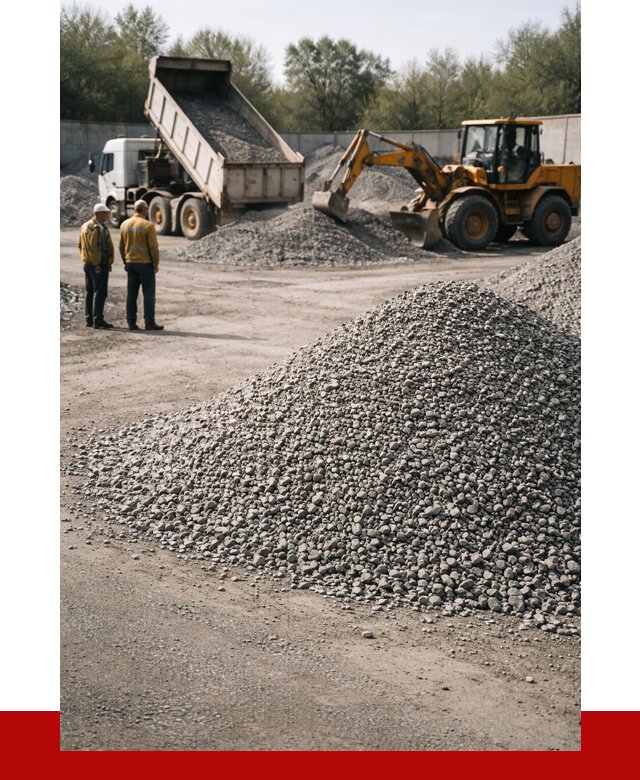 Вторичный щебень фр. 5-20 в Мичуринске от 1657 р. - ПРОНЕРУДМчр