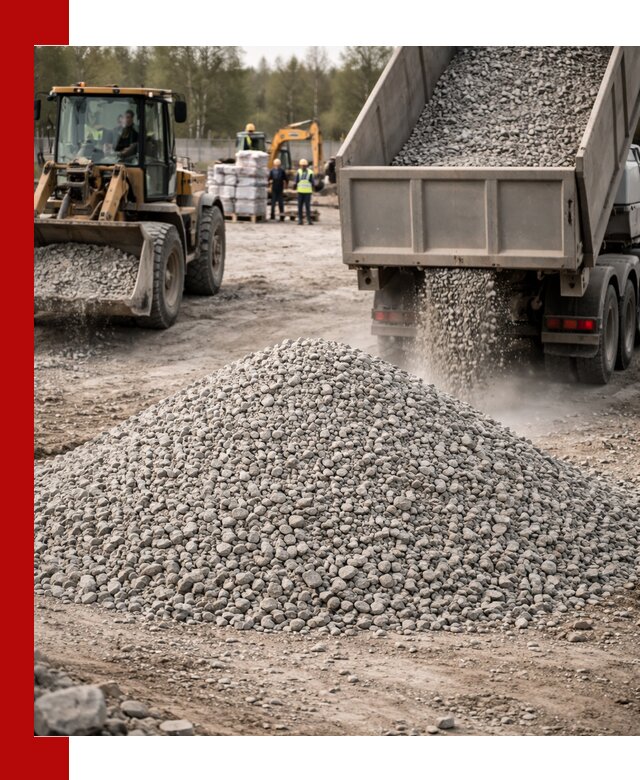 Вторичный щебень фракции 5-20 в Мичуринске — доставка и продажа крупнотоннажно