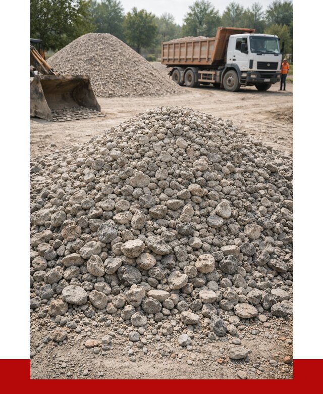 Вторичный щебень фракция 20-40 в Мичуринске от 2278 р ПРОНЕРУДМчр