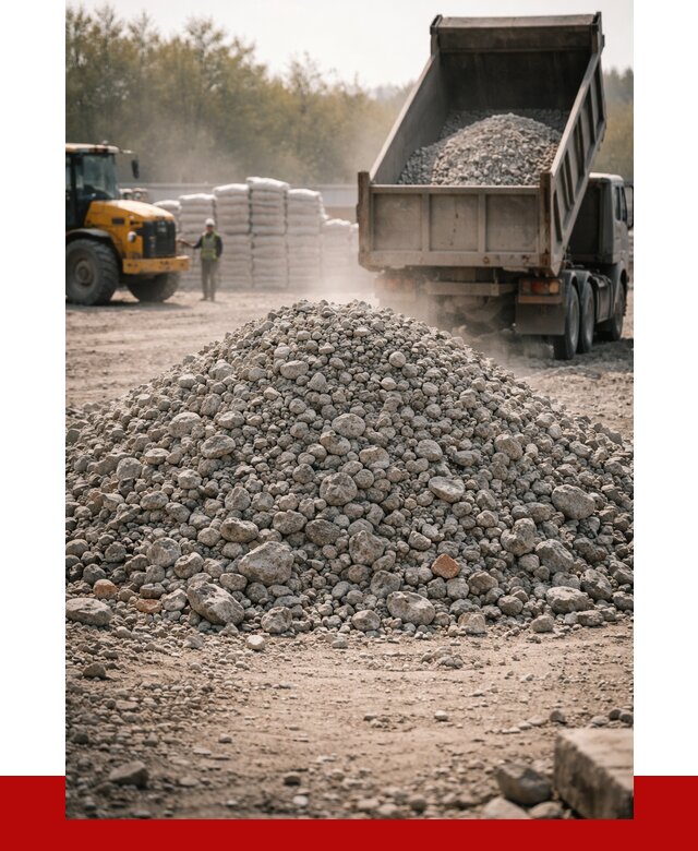 Вторичный щебень фракция 70-150 в Мичуринске от 1450 р. | ПРОНЕРУДМчр