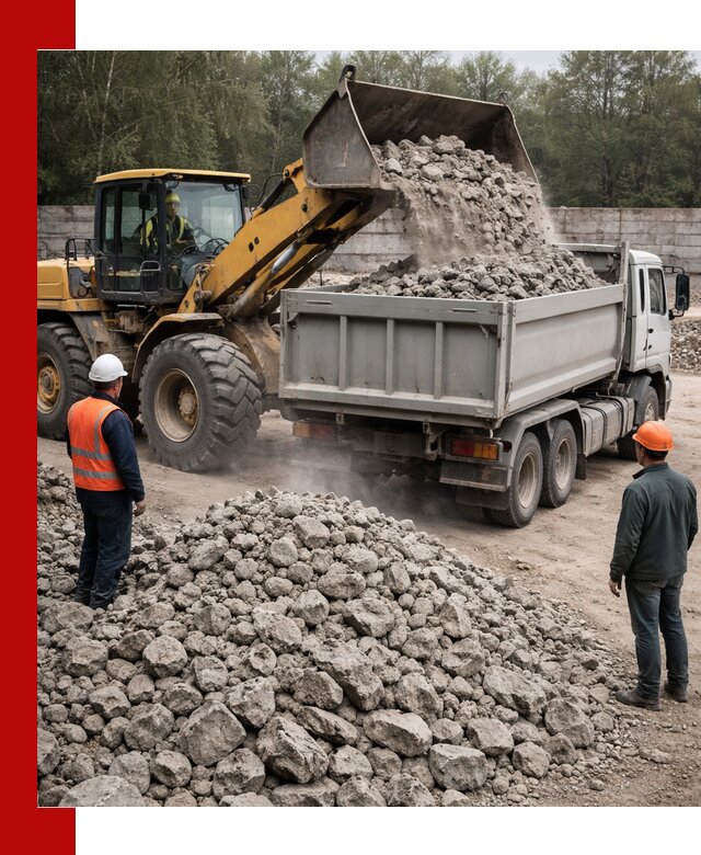 Вторичный щебень фракция 70–150 в Мичуринске с доставкой