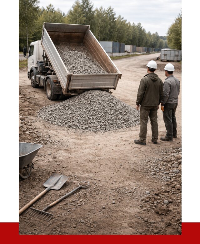 Бетонный щебень фракция 5-20 в Мичуринске от 3313 р., ПРОНЕРУДМчр