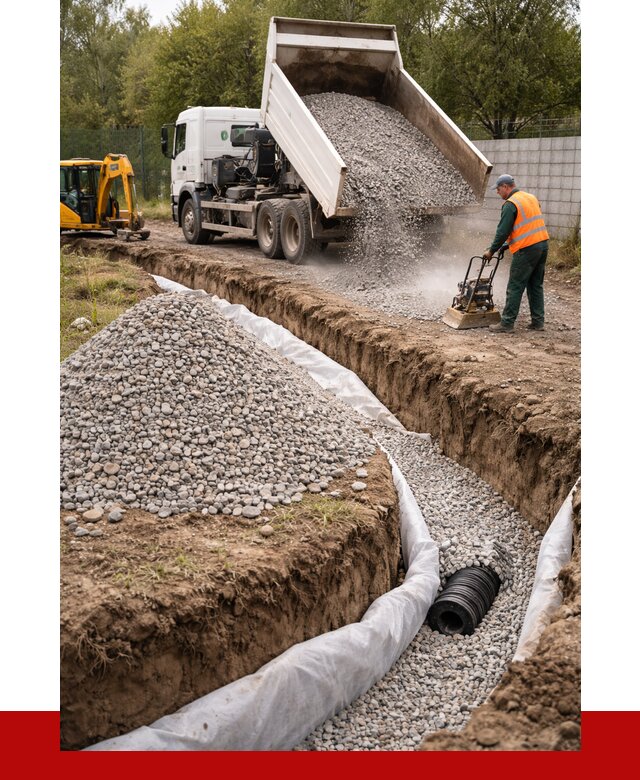 Щебень для дренажа в Мичуринске от 1915 р., ПРОНЕРУДМчр доставка