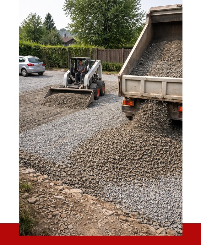 Щебень для парковки в Мичуринске с доставкой от 1242 р.| ПРОНЕРУДМчр
