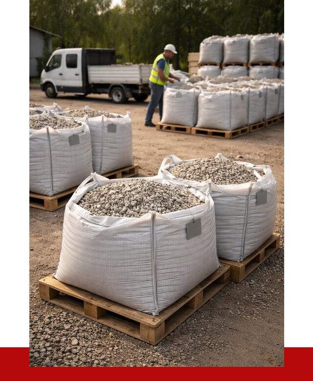 Щебень в мешках с доставкой в Мичуринске от 4349 р. | ПРОНЕРУДМчр