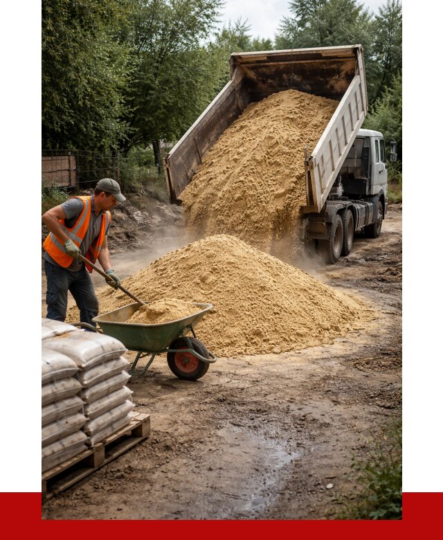 Купить песок с доставкой в Мичуринске от 1864 р. | ПРОНЕРУДМчр