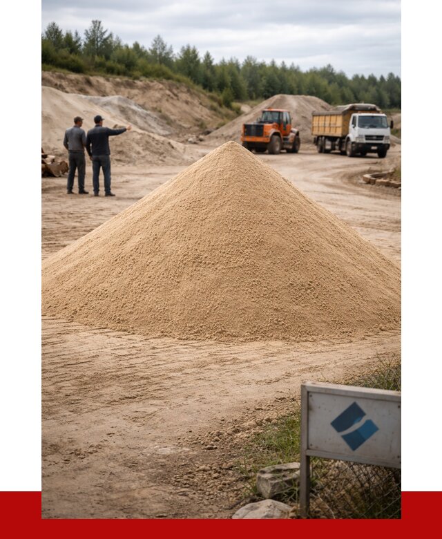 Карьерный песок навалом в Мичуринске от 1864 р. | ПРОНЕРУДМчр