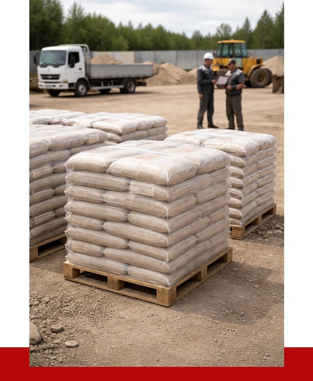 Карьерный песок в мешках в Мичуринске от 1242 р. - ПРОНЕРУДМчр