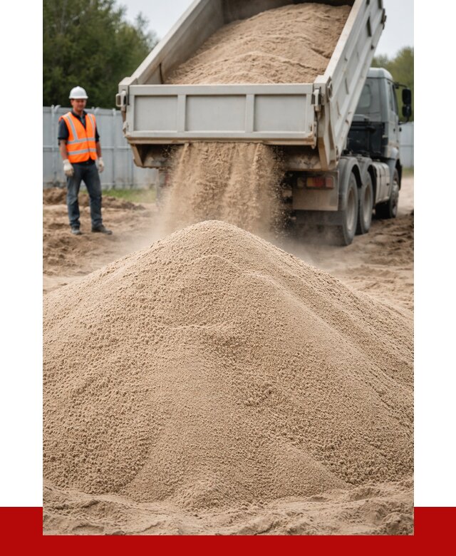 Купить сеяный песок с доставкой в Мичуринске от 2278 р ПРОНЕРУДМчр