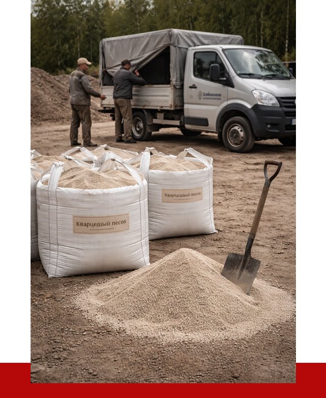 Кварцевый песок для пескоструя в Мичуринске от 4659 р. | ПРОНЕРУДМчр