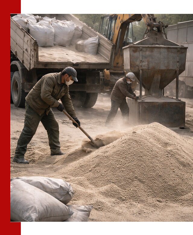 Кварцевый песок для пескоструя в Мичуринске — доставка и качество