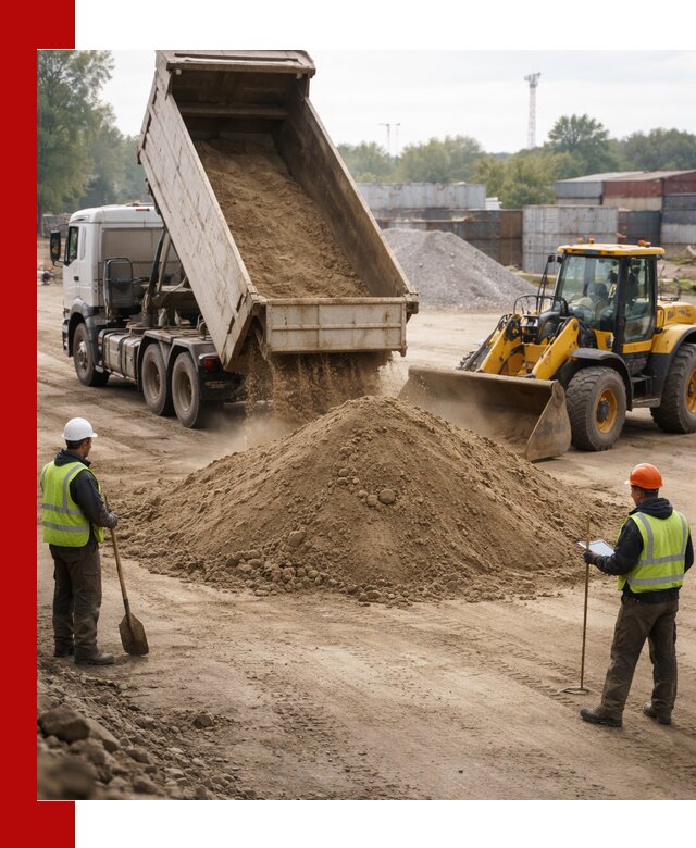 Доставка и продажа пескогрунта оптом и в розницу в Мичуринске