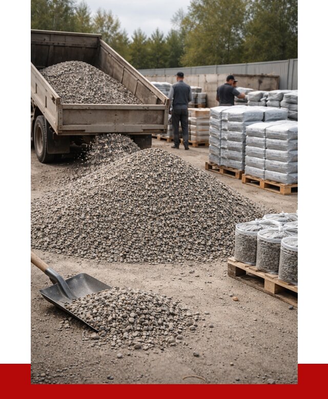 Гравий фракция 5-20 в Мичуринске купить от 2381 р. ПРОНЕРУДМчр
