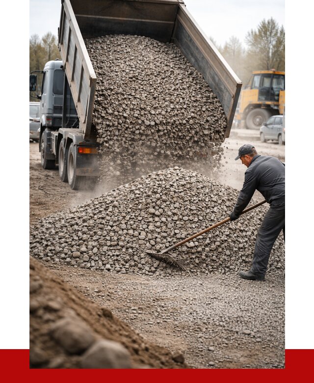 Гравий фракция 20-40 в Мичуринске от 2589 р. доставка | ПРОНЕРУДМчр