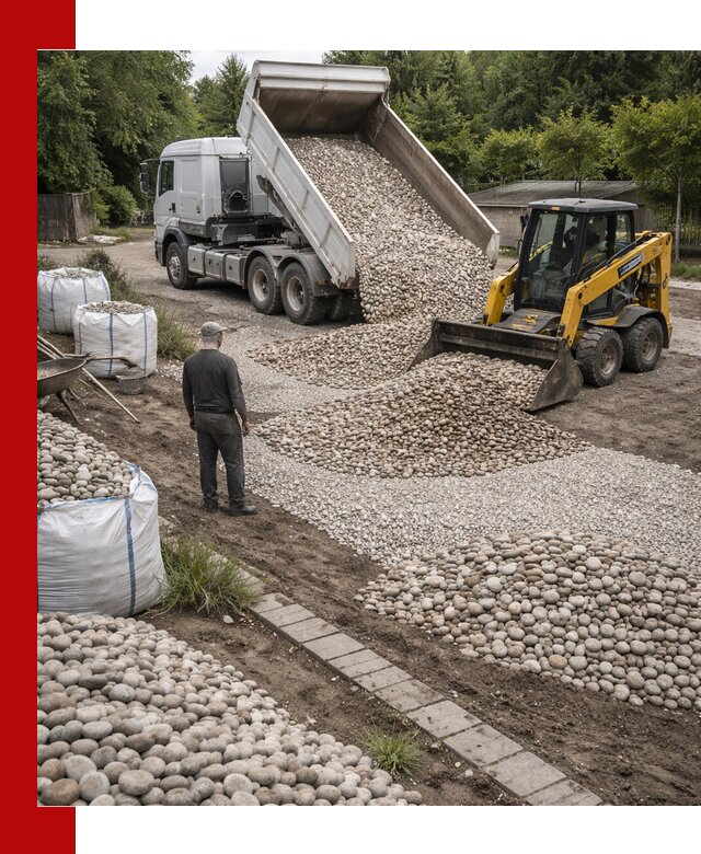 Доставка морской гальки оптом и в розницу в Мичуринске