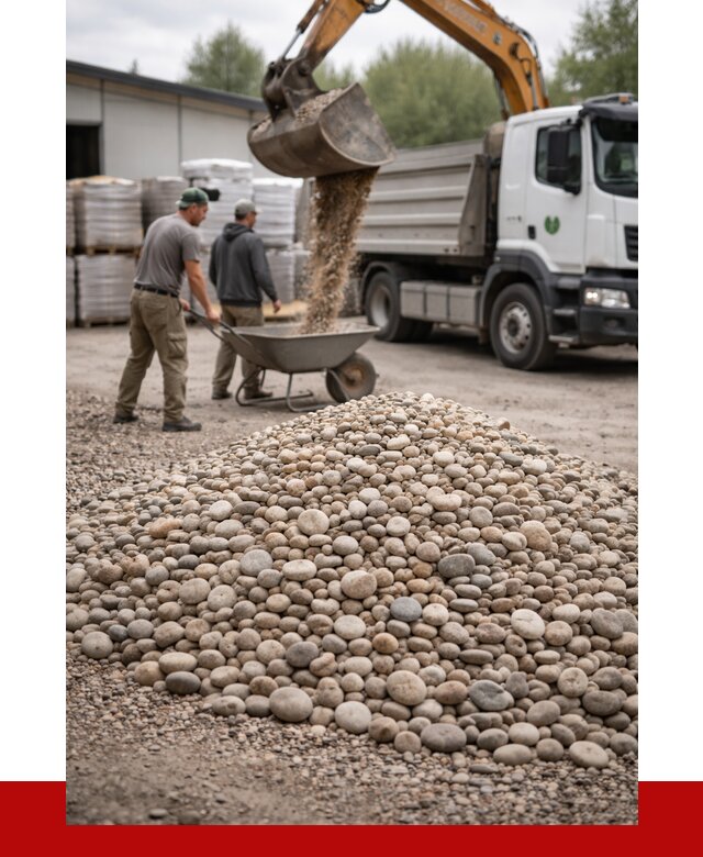 Галька декоративная в Мичуринске от 3313 р. за куб | ПРОНЕРУДМчр