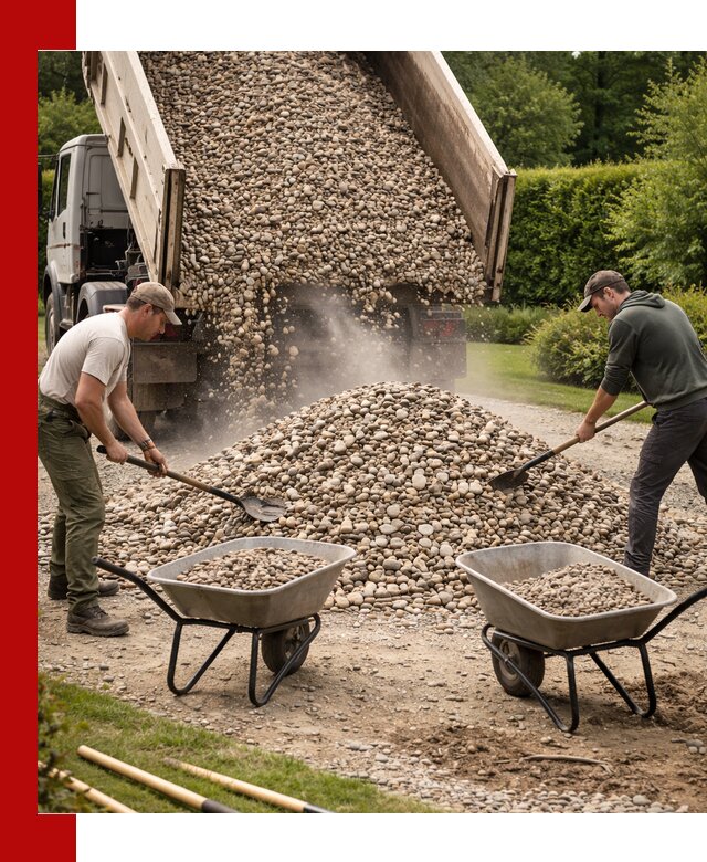 Доставка и продажа декоративной гальки в Мичуринске