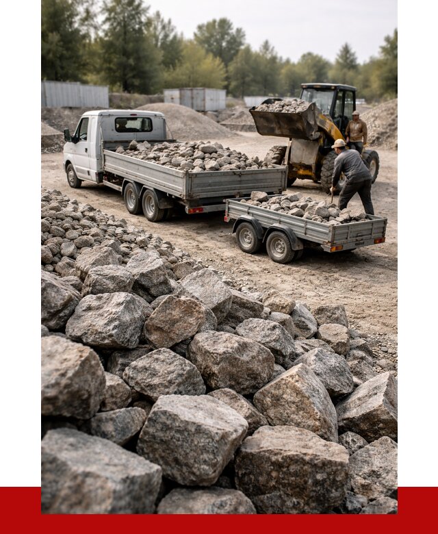 Купить бутовый камень гранитный в Мичуринске от 2899 р. | ПРОНЕРУДМчр