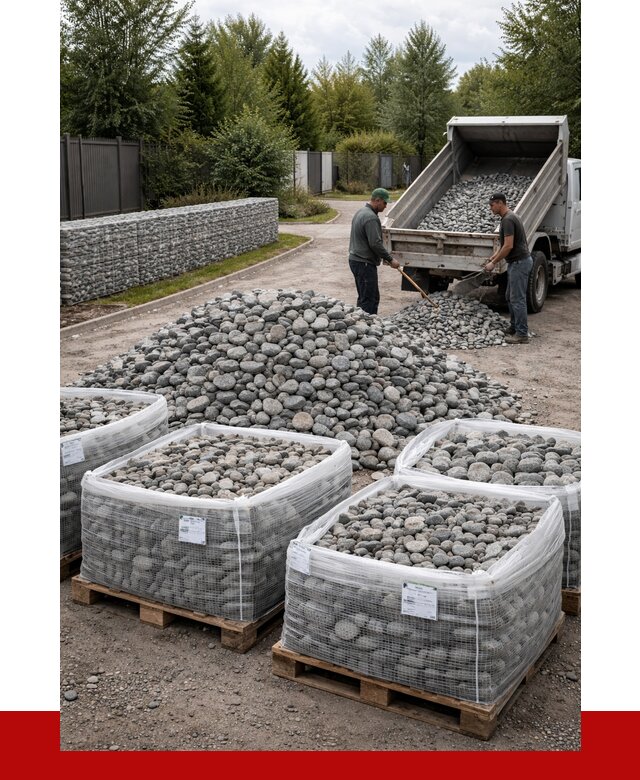 Камень для габионов в Мичуринске от 4349 р. за куб | ПРОНЕРУДМчр