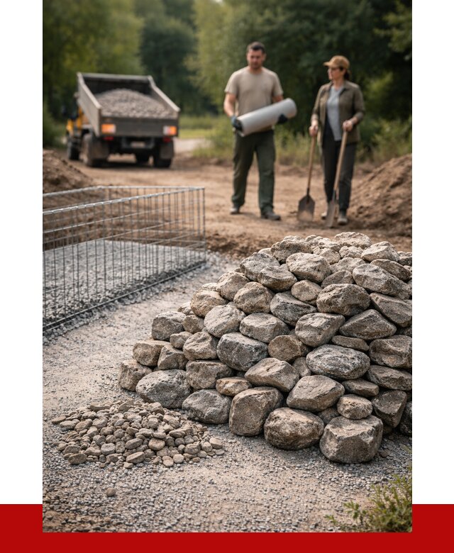 Камень для габионов фракция 100-200 в Мичуринске от 4970 р. | ПРОНЕРУДМчр