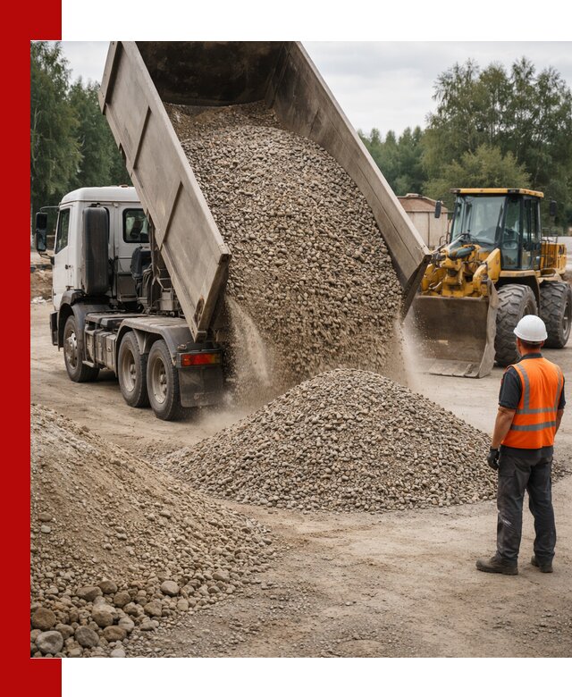 Доставка щпс в Мичуринске — щебеночно-песчаная смесь под заборы и дорожки