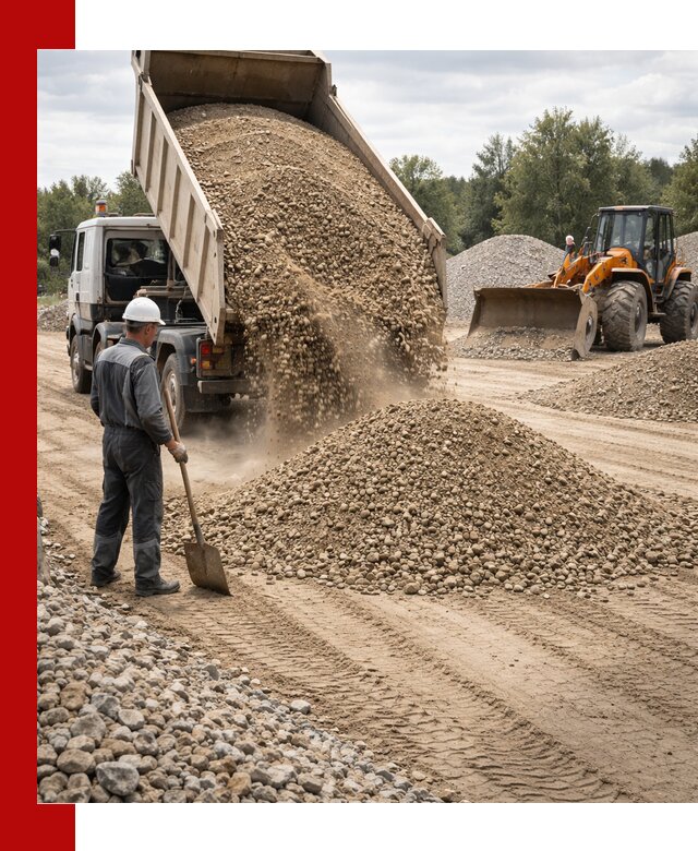 Доставка щпс С3 в Мичуринске самосвалами и бортовыми грузовиками