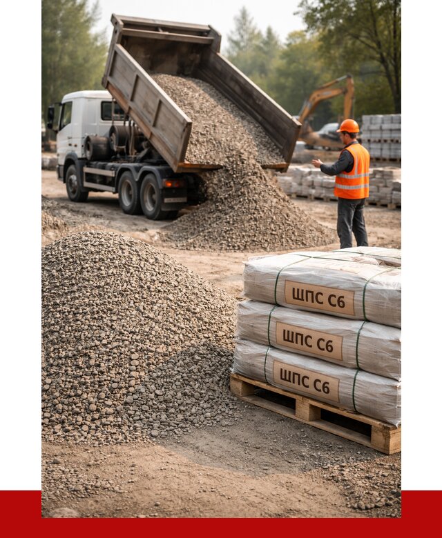 ЩПС С6 в Мичуринске с доставкой от 2278 р. за куб | ПРОНЕРУДМчр