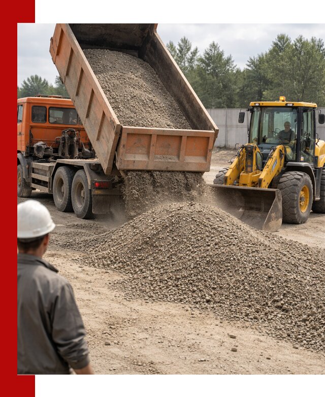 Доставка щпс С8 самосвалами в Мичуринске от производителя