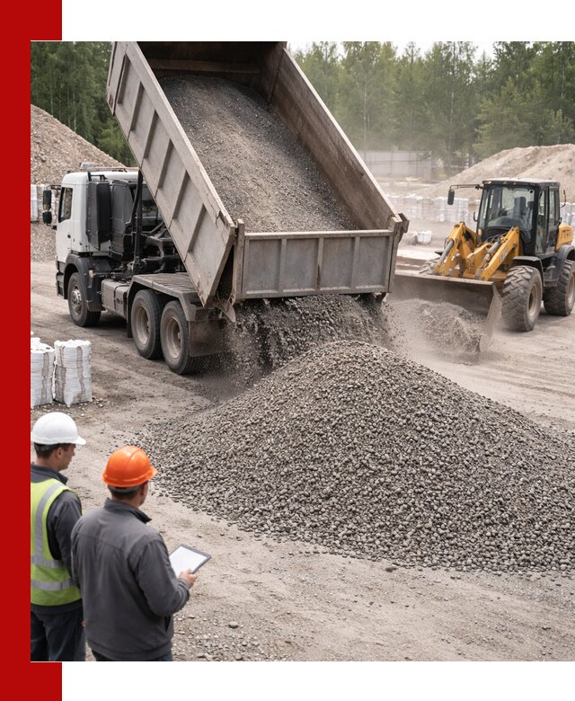 Доставка и продажа гранитного отсева 0-10 в Мичуринске