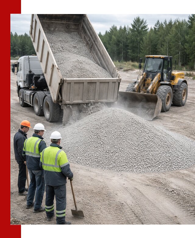 Известняковый отсев 0-5 доставка в Мичуринске быстро и выгодно