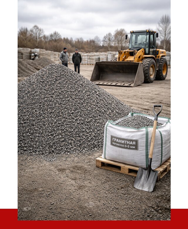 Купить гранитную крошку в Мичуринске от 4970 р. с доставкой | ПРОНЕРУДМчр