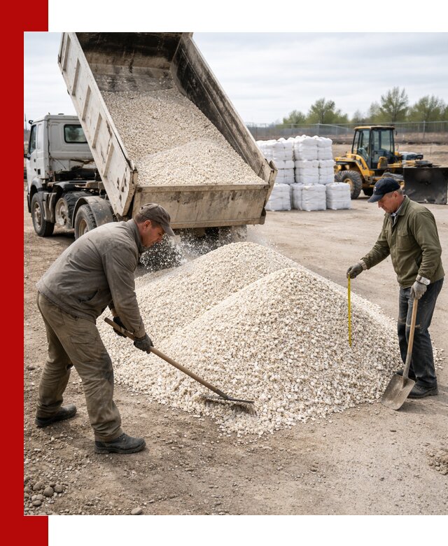 Мраморная крошка с доставкой и разгрузкой в Мичуринске