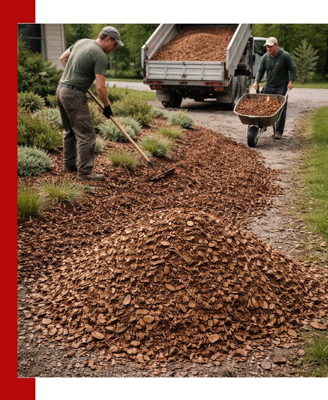 Крошка для мульчирования с доставкой в Мичуринске