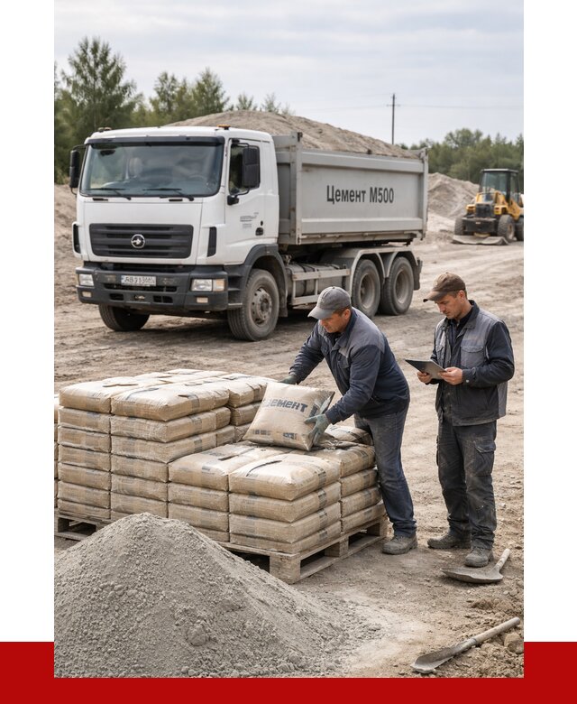 Купить цемент м500 с доставкой в Мичуринске от 5384 р. | ПРОНЕРУДМчр