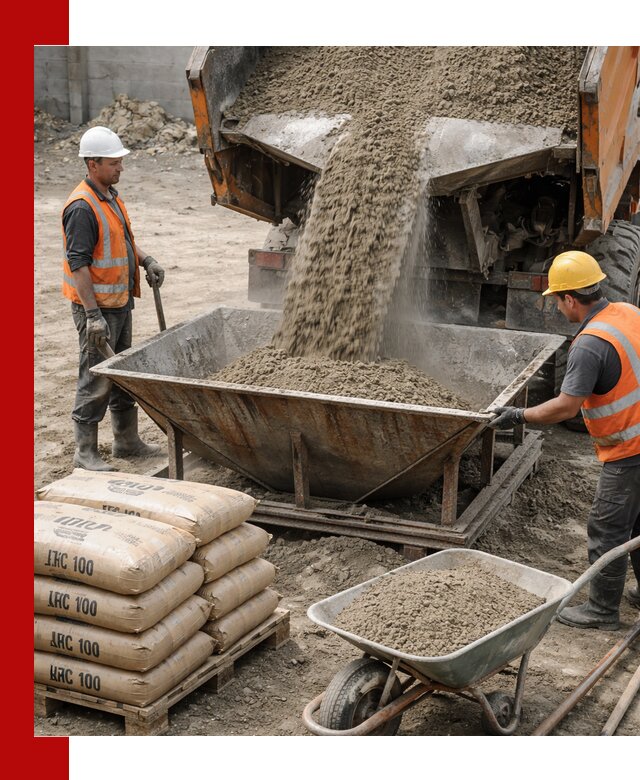 Доставка цементно-песчаной смеси М100 в Мичуринске