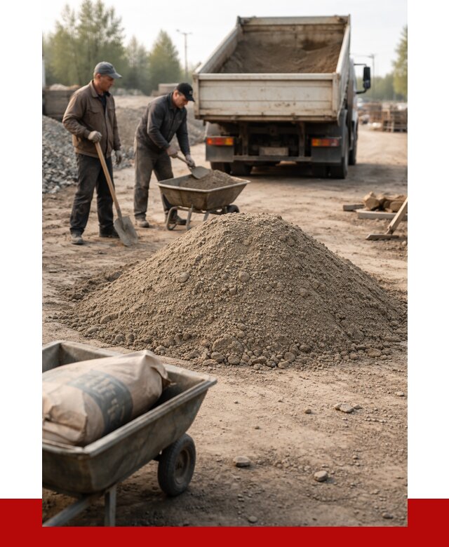 Цементно-песчаная смесь М150 в Мичуринске от 4866 р. | ПРОНЕРУДМчр